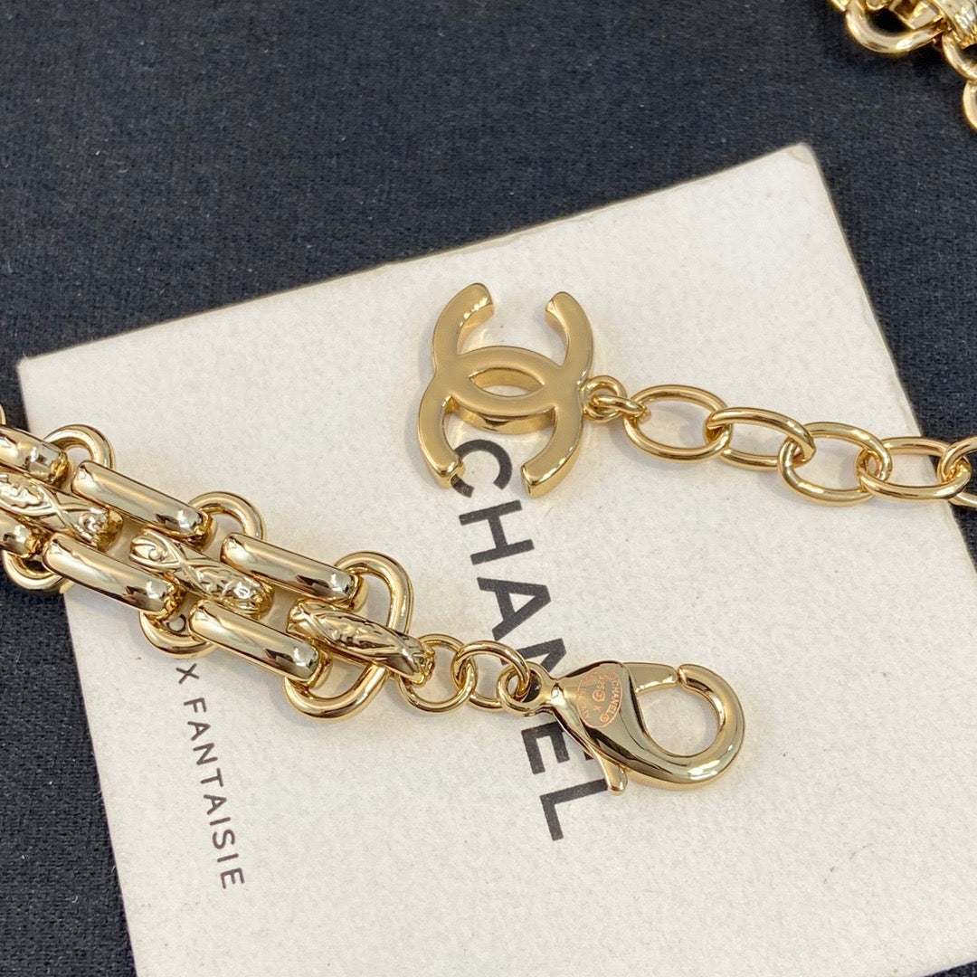 Chanel Chain Necklace Bracelet