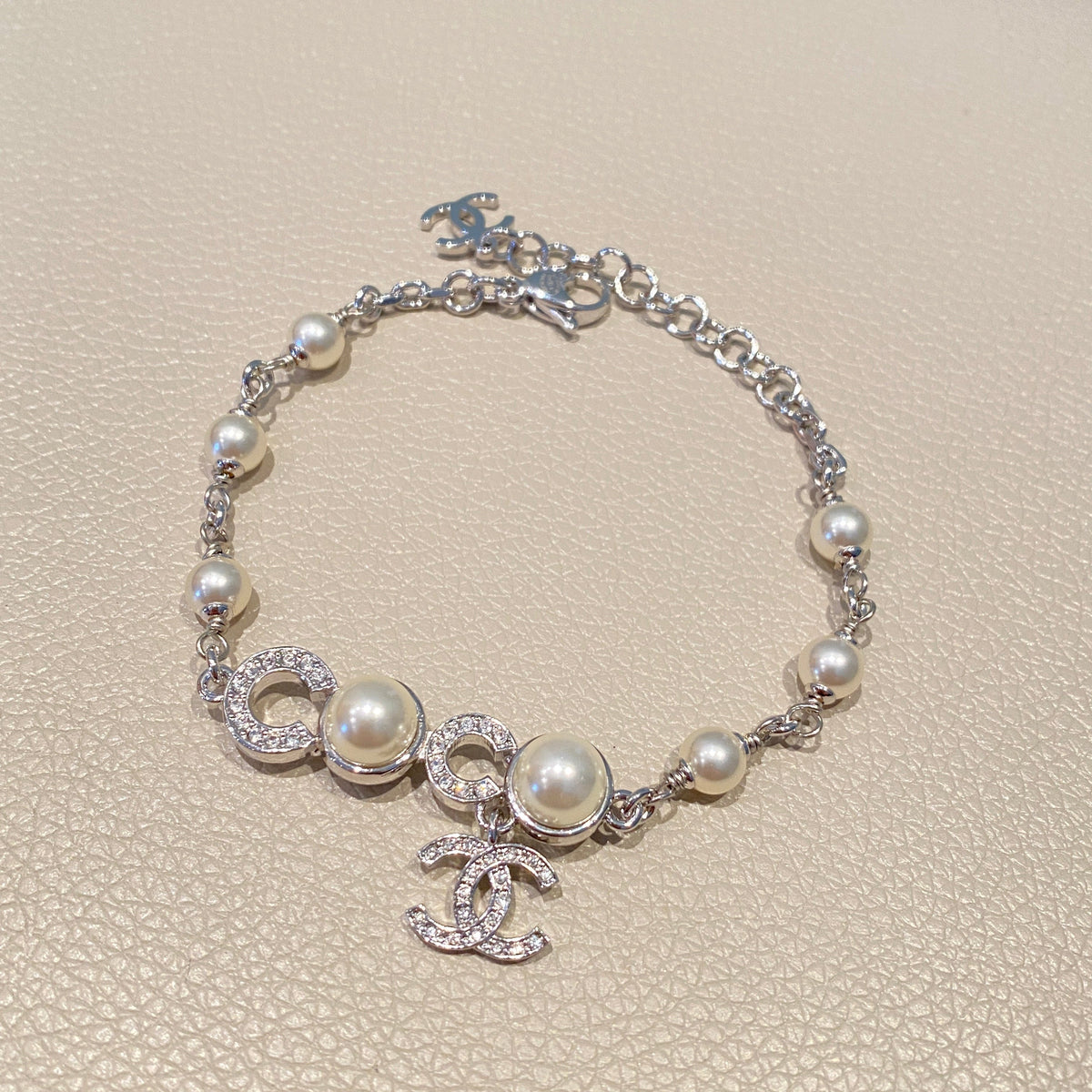 Chanel Double C Star Diamond Bracelet