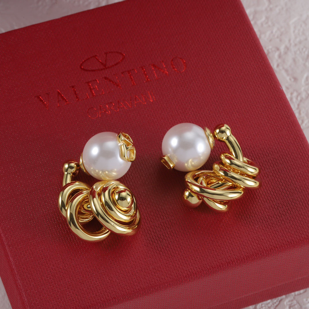 Valentino Pearl Earrings
