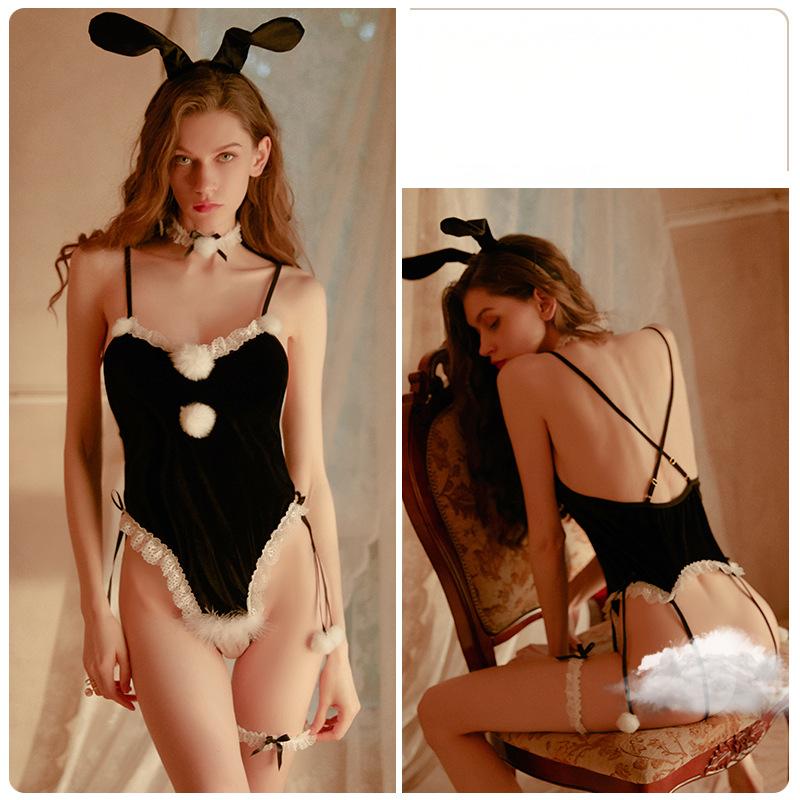 Bunny Girl Night Dress 4PC Set