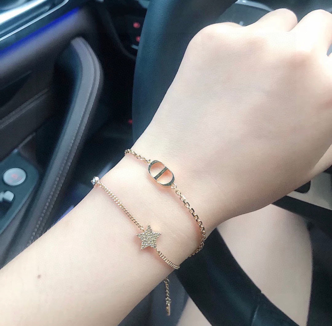 Dior Double Chain Bracelet