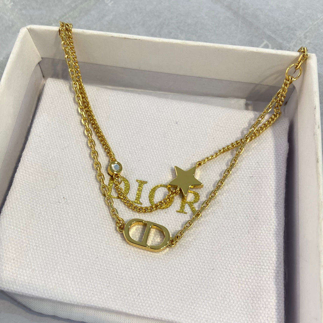 Dior Double Chain Bracelet