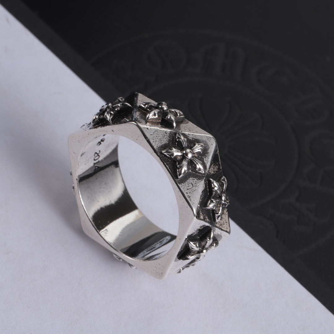 Chrome Hearts Flower Ring