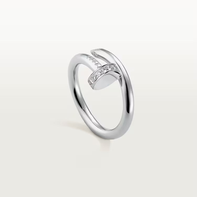 Cartier Juste Un Clou Ring, Classic Model, Diamonds