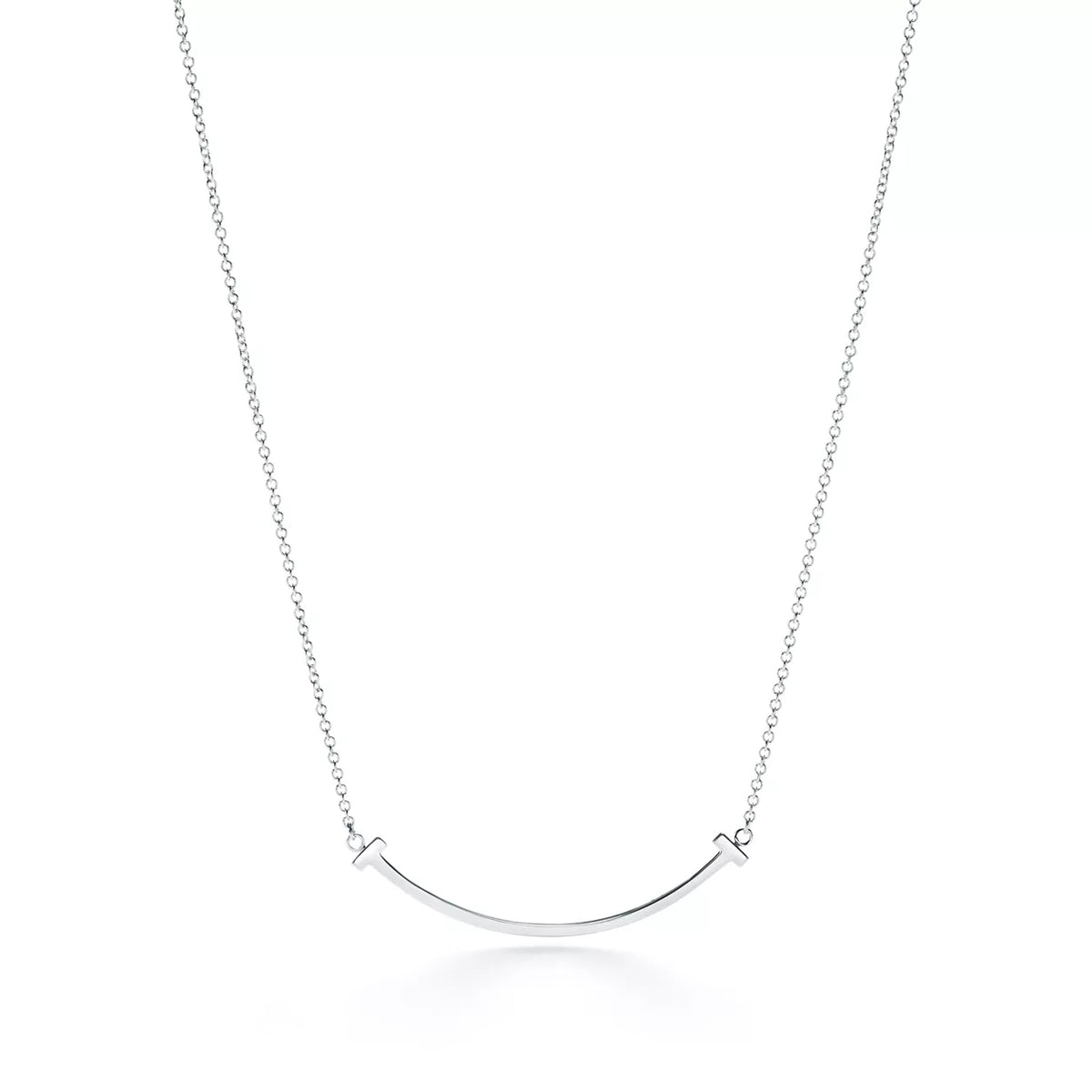 Tiffany T Smile Pendant Necklace
