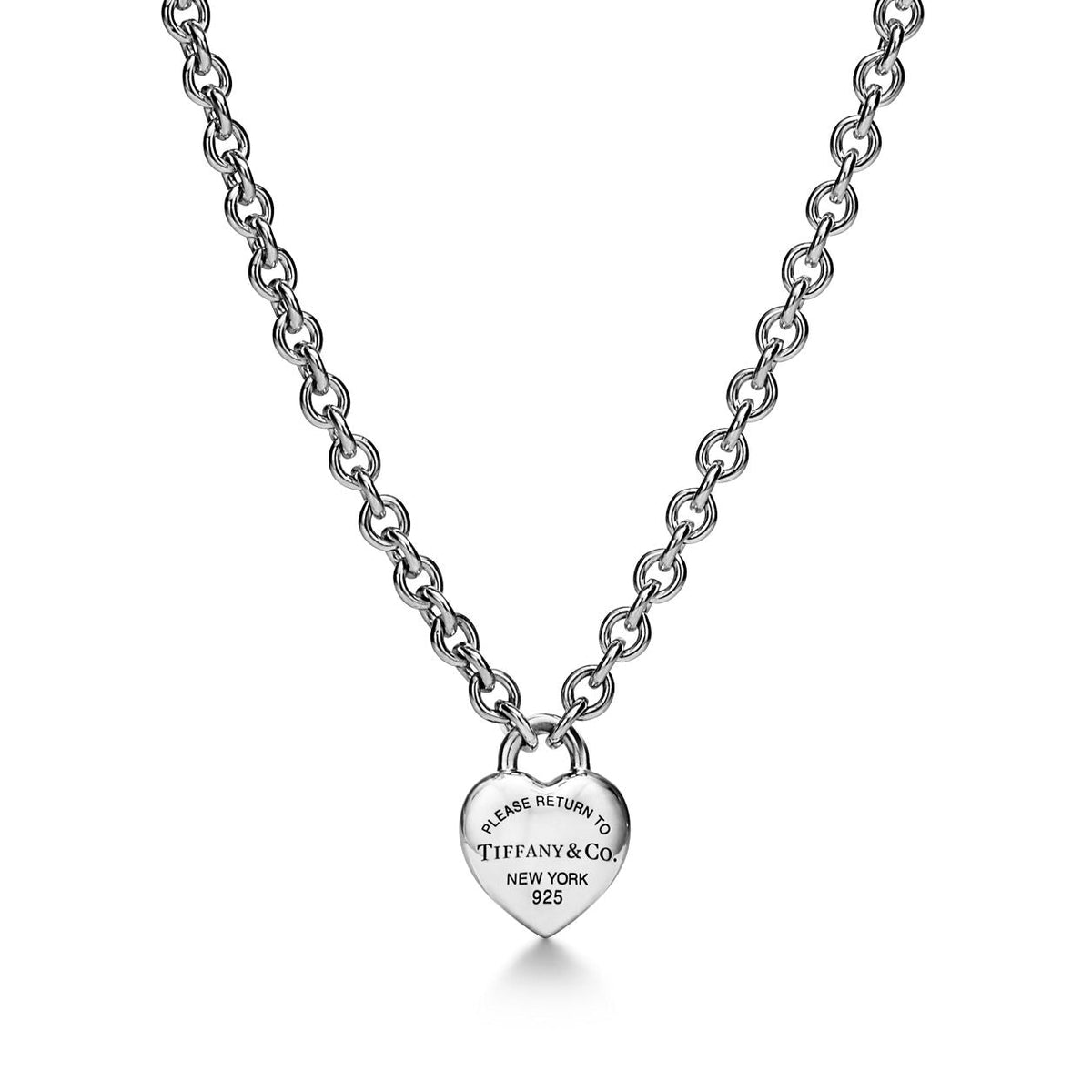 Tiffany Return to Tiffany Full Heart Toggle Pendant Necklace