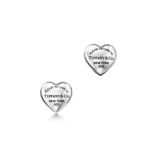Tiffany Return to Tiffany Full Heart Earrings