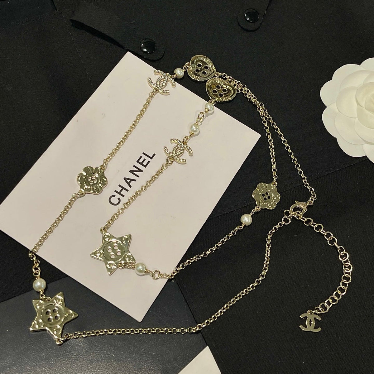 Chanel Star Sweater Chain