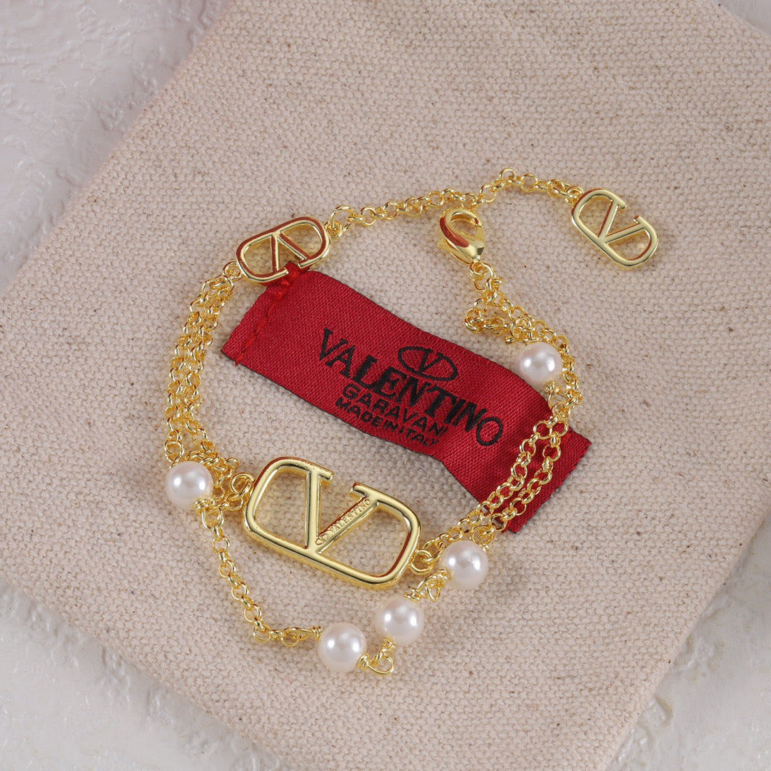 Valentino Pearl Bracelet