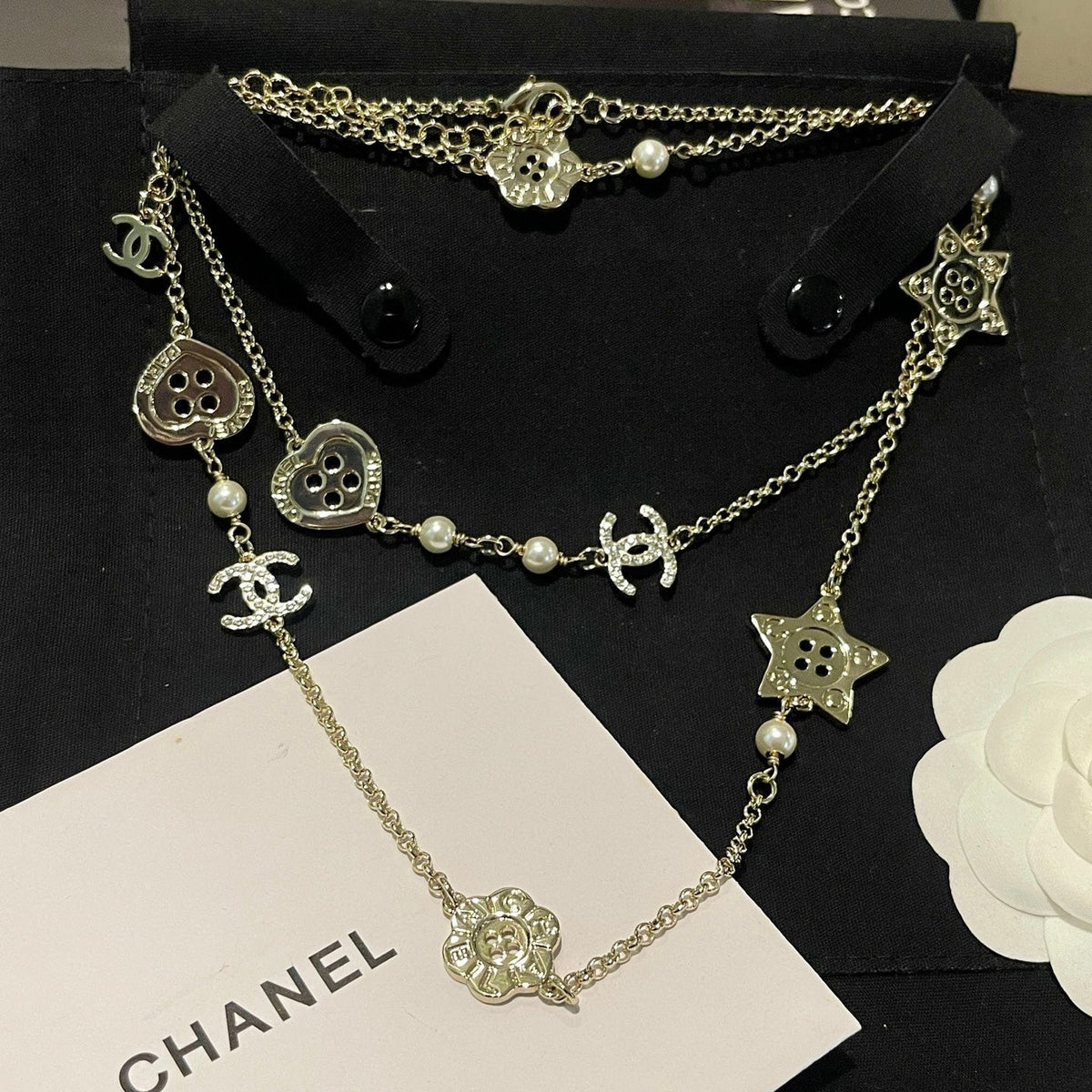 Chanel Star Sweater Chain