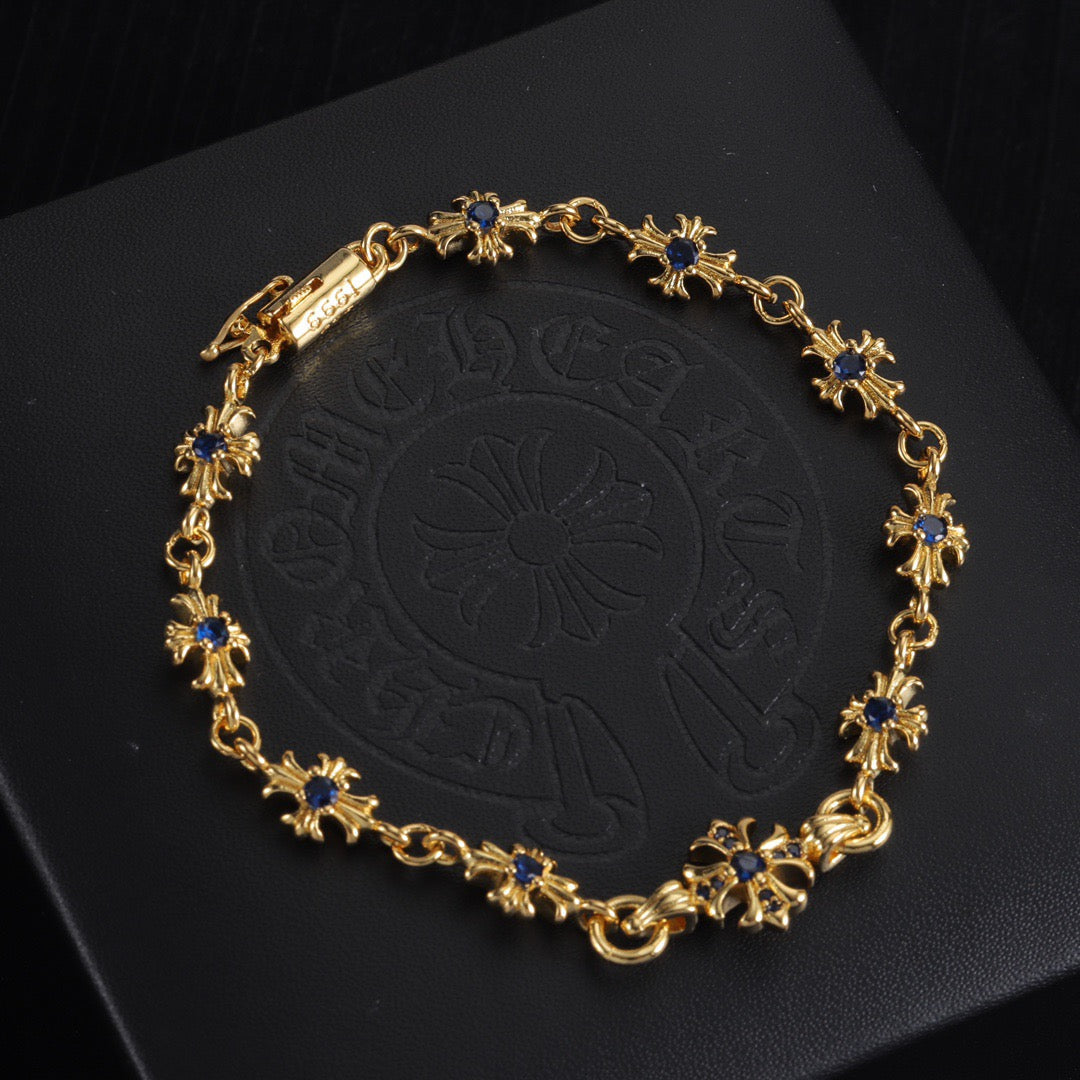 Chrome Hearts Diamond Bracelet
