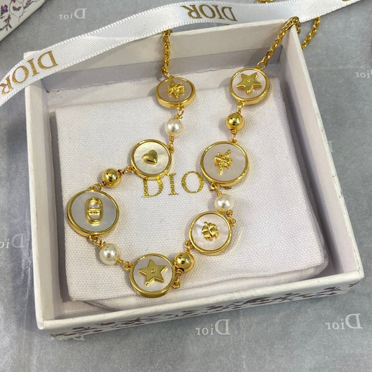 Dior Petite Circle Necklace