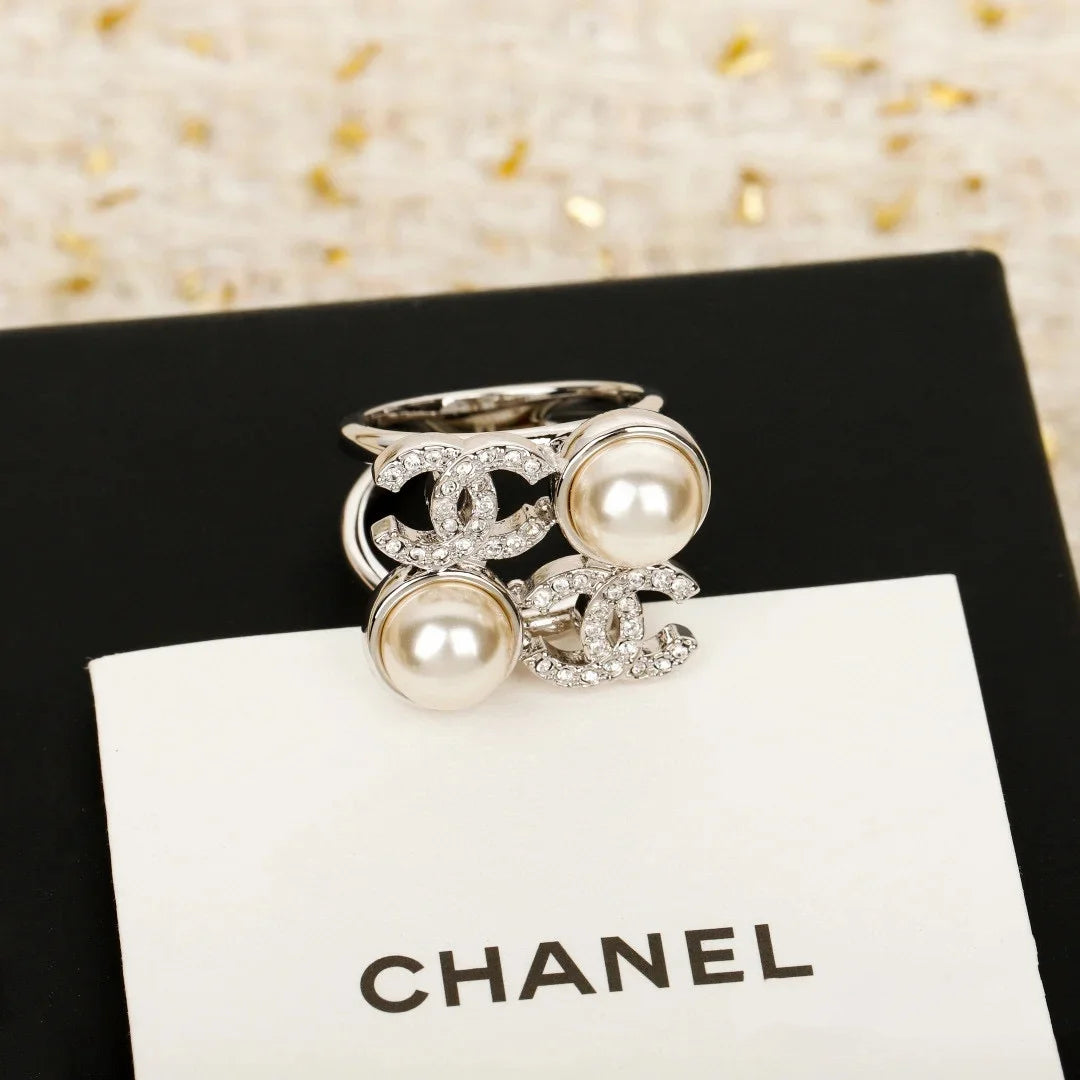 Chanel Pearl Ring