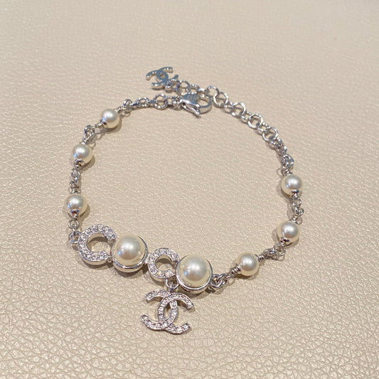 Chanel Double C Star Diamond Bracelet