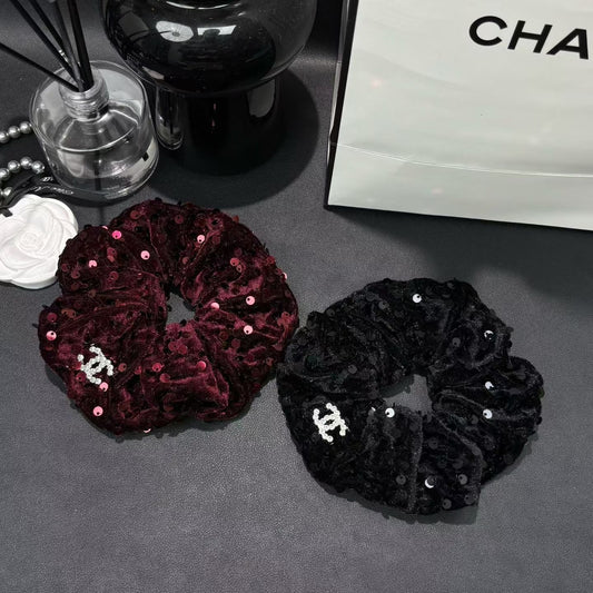 Chanel Velvet Hair Tie