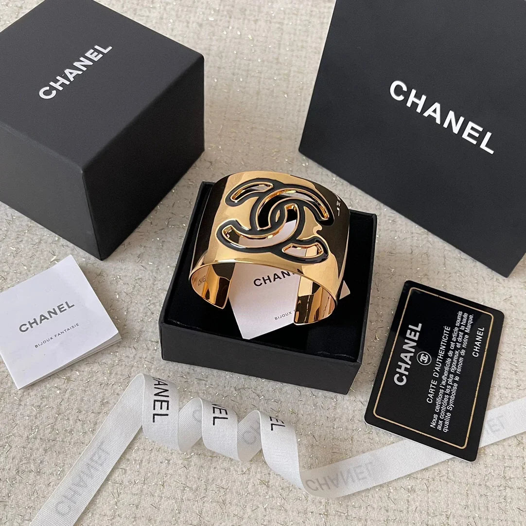 Chanel Logo Cuff