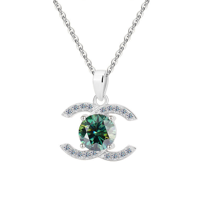 Chanel Colored Moissanite Necklace