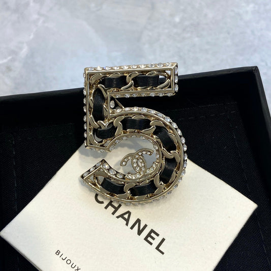 Chanel Number 5 Brooch