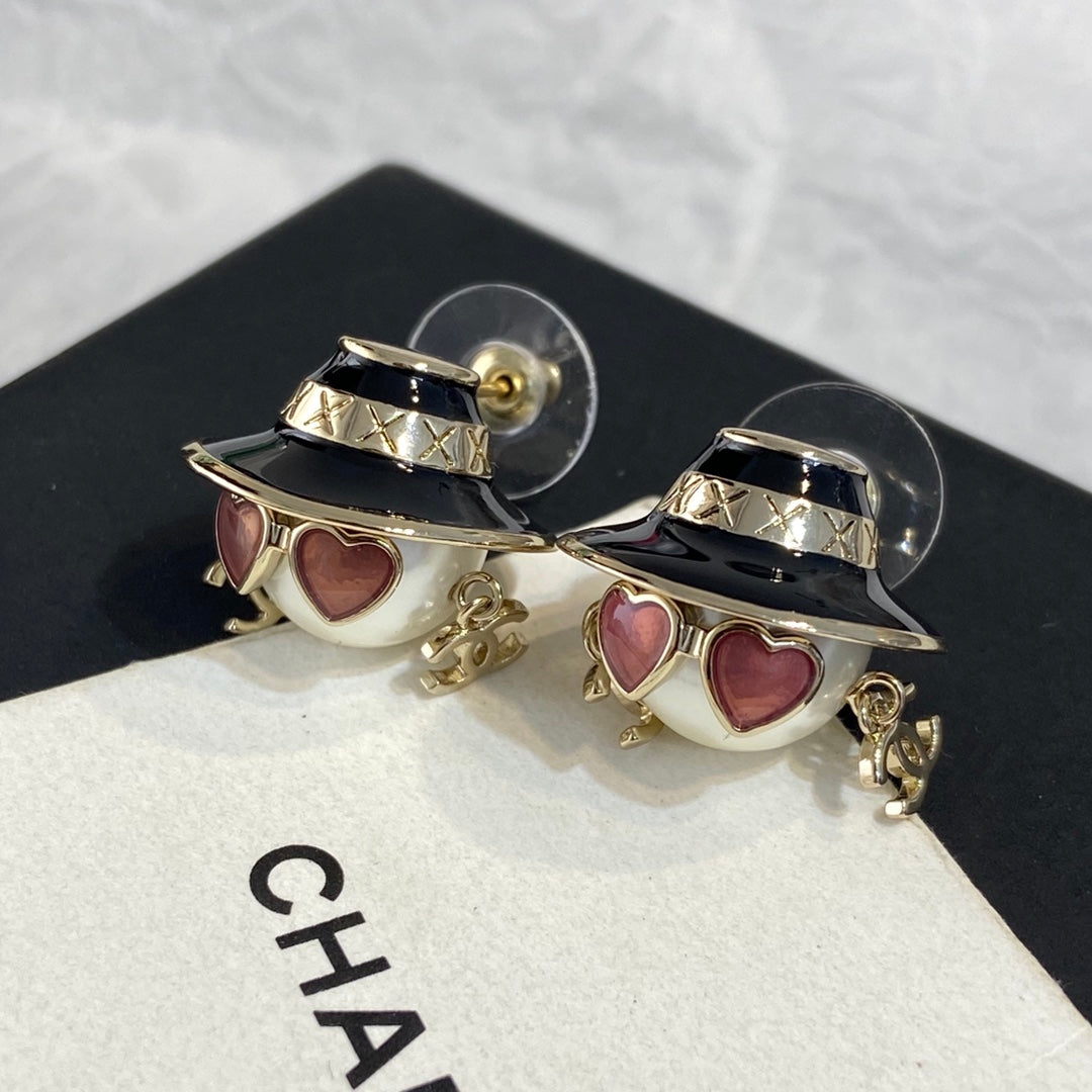 Chanel Robot Earrings