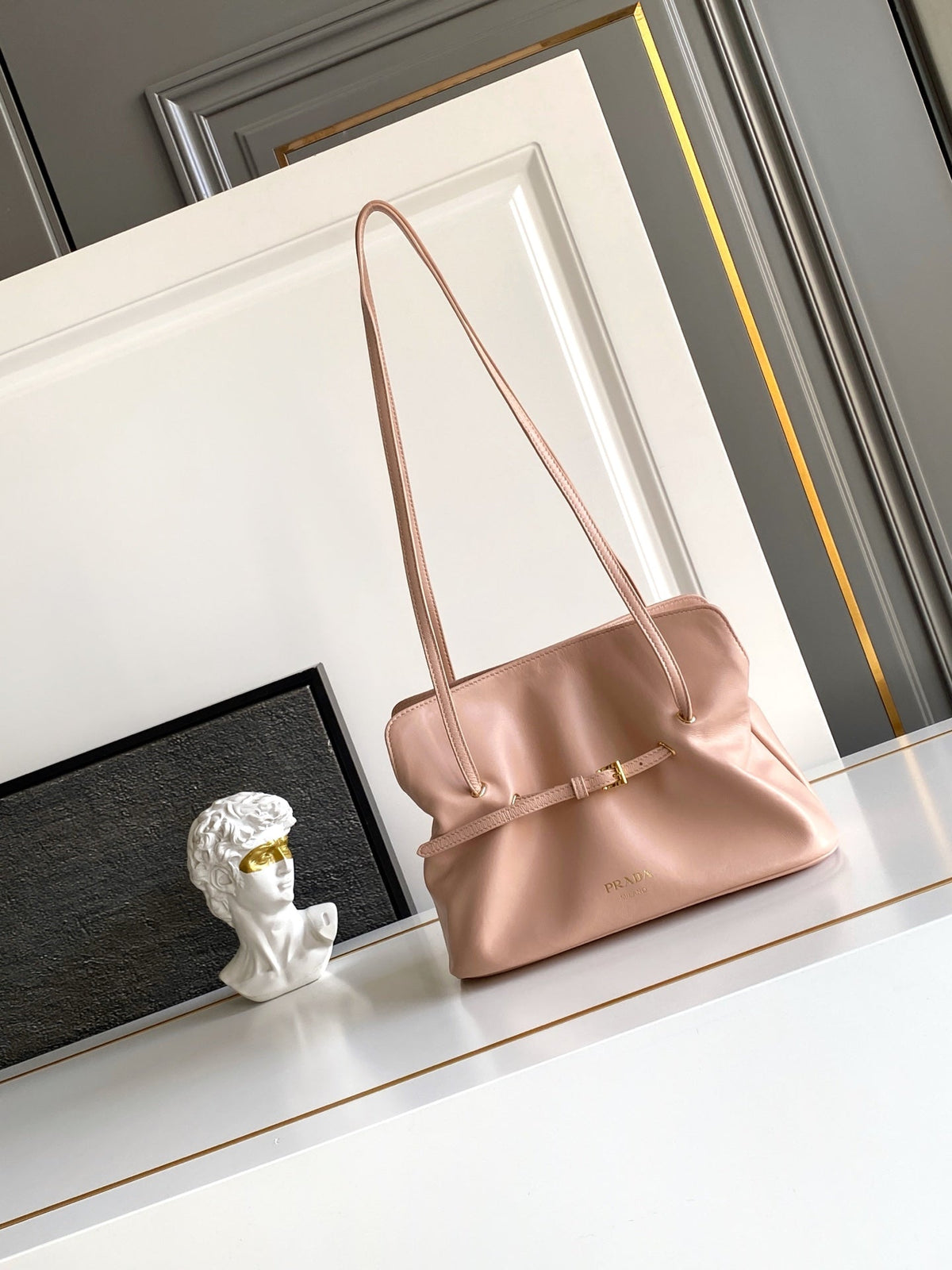 Prada Dada Small Nappa Leather Bag