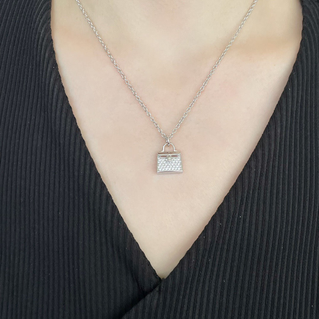 Hermes Kelly Bag Necklace