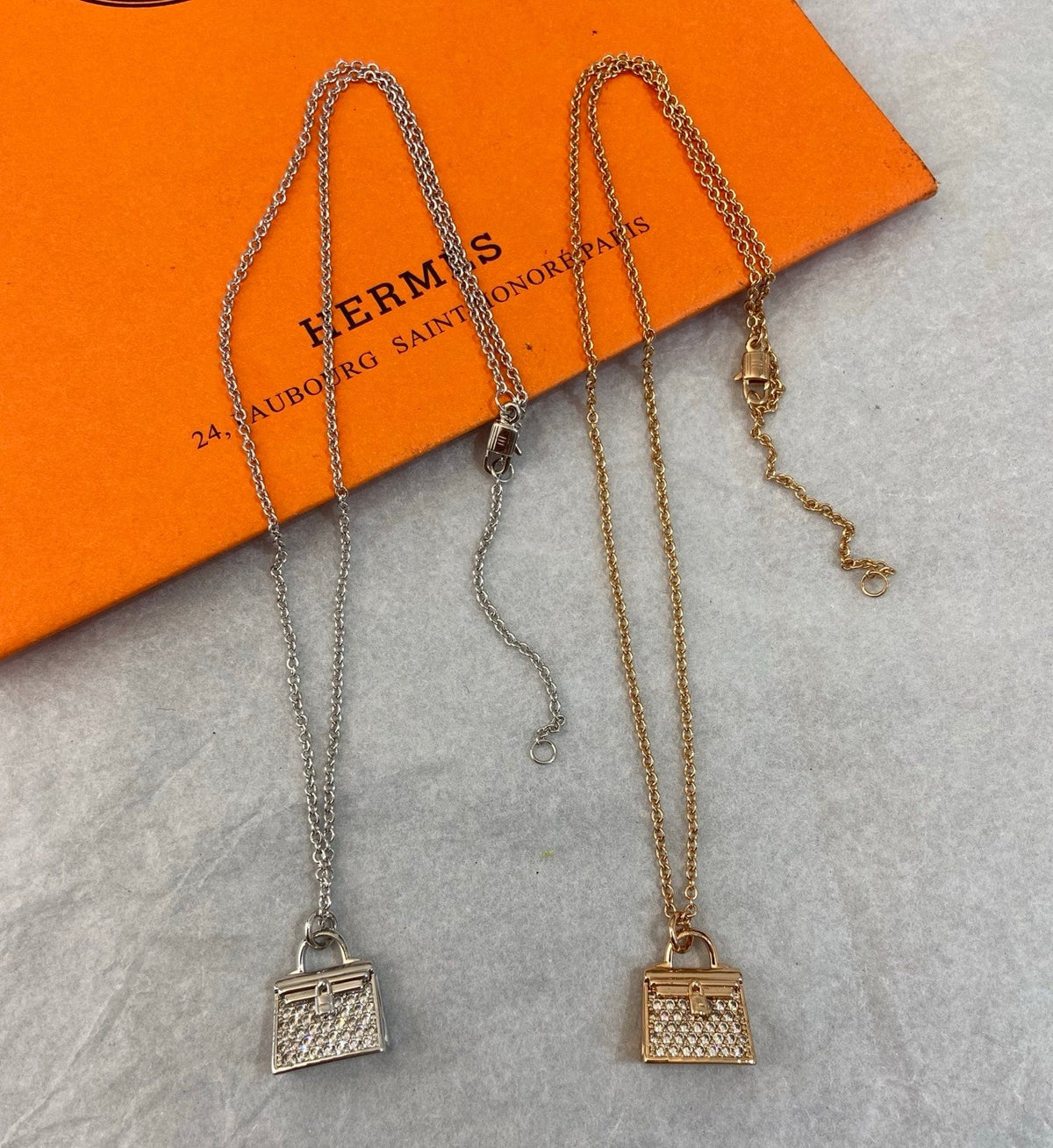 Hermes Kelly Bag Necklace