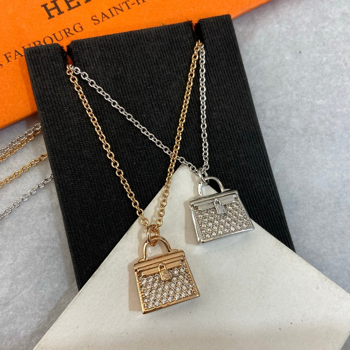 Hermes Kelly Bag Necklace