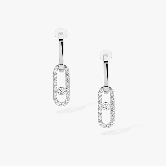 Messika Move Link Diamond Earrings