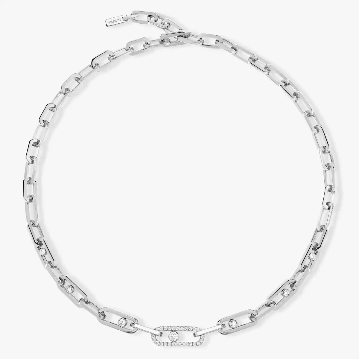 Messika Move Link Diamond Necklace