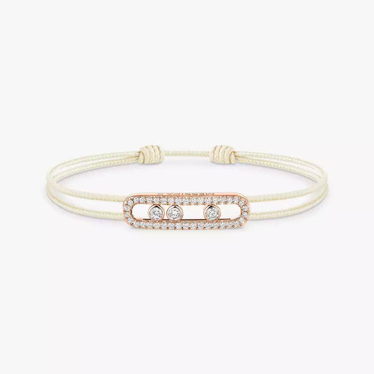 Messika CARE(S) Cord Pavé Bracelet Diamond Bracelet